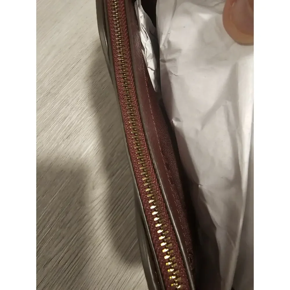 NWT Tory Burch Britten Combo Crossbody Burgundy - Picture 3 of 4